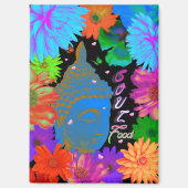Soul Food Buddha Garden Magnet (Vorderseite)