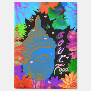 Soul Food Buddha Garden Magnet