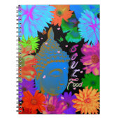 Soul Food Buddha Garden Spiral Notebook Notizblock (Vorderseite)
