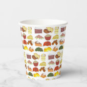 Soul Food Favorites Feinschmecker Südliche Küche Pappbecher (Vorderseite)