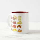 Soul Food Favorites Feinschmecker Südliche Küche Zweifarbige Tasse (Vorderseite Links)