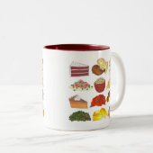 Soul Food Favorites Feinschmecker Südliche Küche Zweifarbige Tasse (VorderseiteRechts)