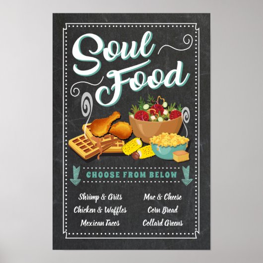 Soul Food Party Signierung Poster (Vorne)