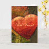 Soul Friend Karte (Gelbe Blume)