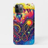 Soul für farbenfrohe Musik Case-Mate iPhone Hülle (Rückseite)