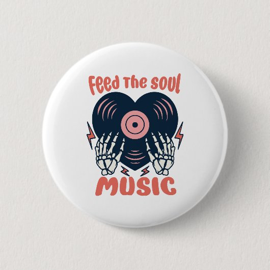 Soul gefüttert button (Vorderseite)