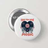 Soul gefüttert button (Vorne & Hinten)