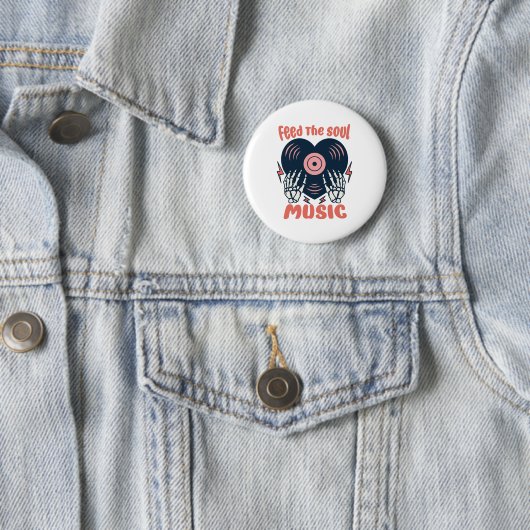 Soul gefüttert button (Beispiel)