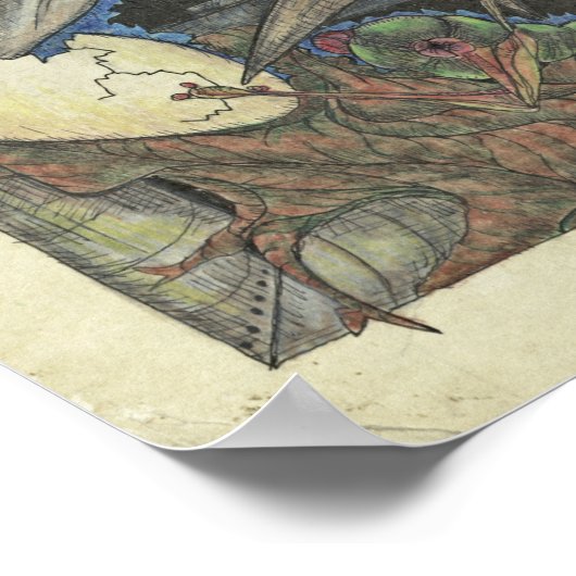 Soul Glue Burp (Die Realisation des Schlafs) Poster (Ecke)