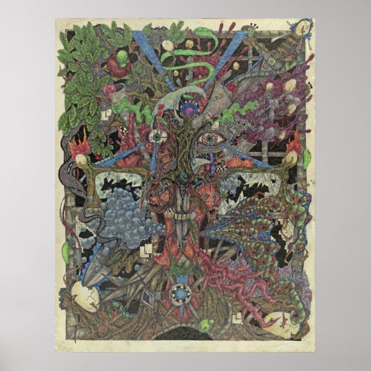 Soul Glue Burp (Die Realisation des Schlafs) Poster (Vorne)