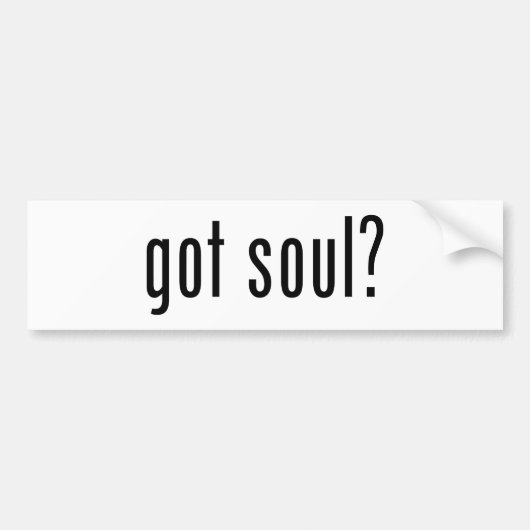 Soul got? autoaufkleber (Vorne)