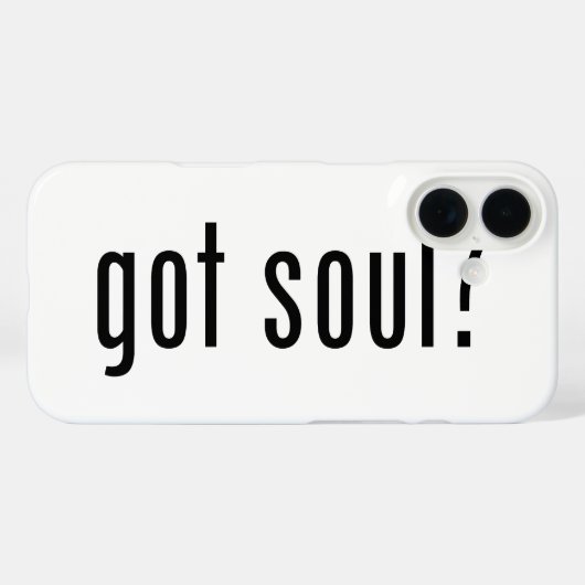 Soul got? Case-Mate iPhone hülle (Rückseite (Horizontal))