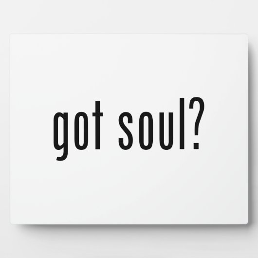 Soul got? fotoplatte (Vorderseite)