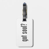 Soul got? gepäckanhänger (Rückseite vertikal)