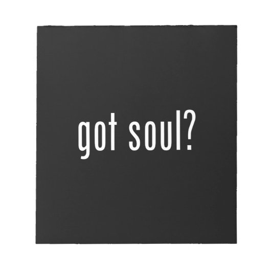 Soul got? notizblock (Vorderseite)