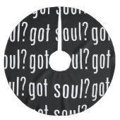 Soul got? polyester weihnachtsbaumdecke (Vorderseite)