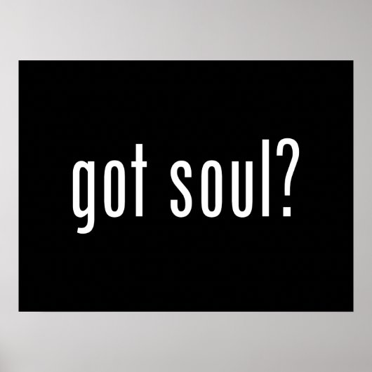Soul got? poster (Vorne)