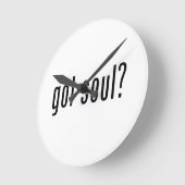 Soul got? runde wanduhr (Winkel)