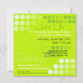 Soul House Party Geburtstag Einladung (Rückseite)