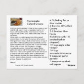 Soul im Südstil Postkarte (Rückseite)