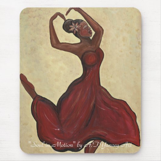 Soul in der Bewegung Mousepad (Vorne)