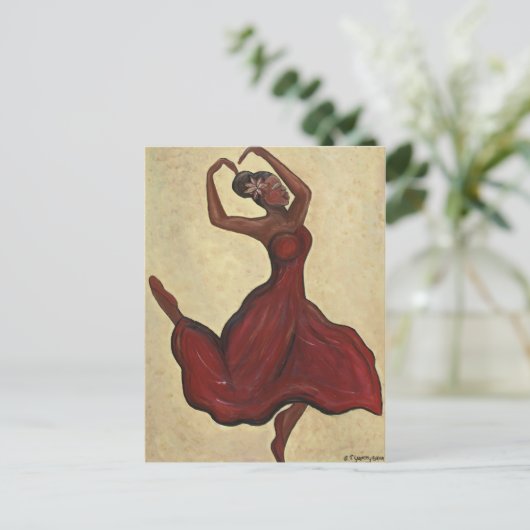 Soul in der Postkarte (Stehend Vorderseite)