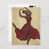 Soul in der Postkarte (Vorne/Hinten)