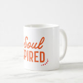"Soul Inspiriert" Paisley Flame-Tasse Kaffeetasse (VorderseiteRechts)