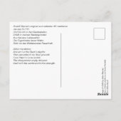 Soul-Kalender 40 Postkarte (Rückseite)