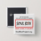 Soul-Kasten-Projekt-Button Button (Vorne & Hinten)