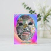 Soul kommt in allen Farbmasken Postkarte (Stehend Vorderseite)