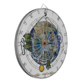 Soul-Kompass Erde des Planeten Wandern Dartscheibe (Vorderseite Links)