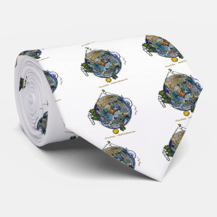 Soul-Kompass Erde des Planeten Wandern Krawatte