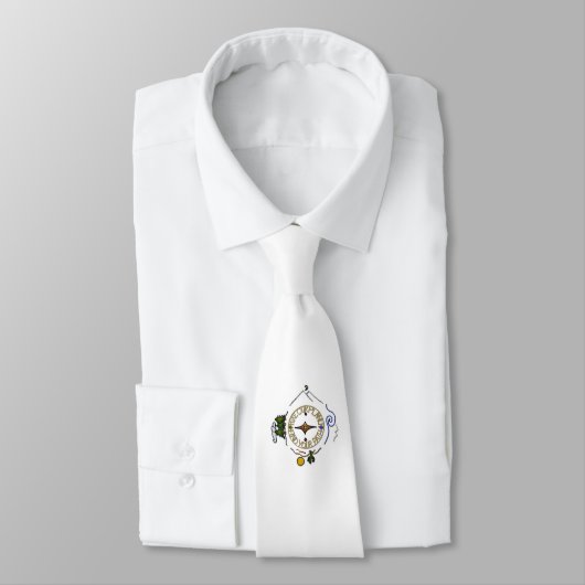 Soul-Kompass unseres Planeten Wanderer auf Weiß Krawatte (Gebunden)