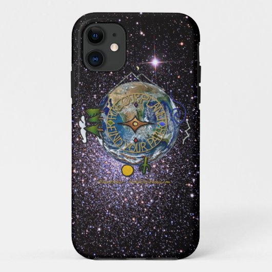 Soul-Kompass-Weltraum unseres Planeten Case-Mate iPhone Hülle (Rückseite)
