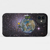 Soul-Kompass-Weltraum unseres Planeten Case-Mate iPhone Hülle (Rückseite (Horizontal))