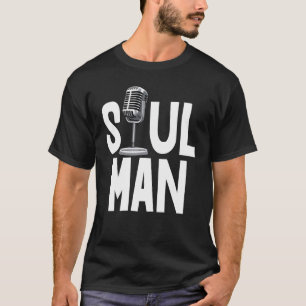 Soul Man on Air T-Shirt Karaoke Mike T-Shirts Mike