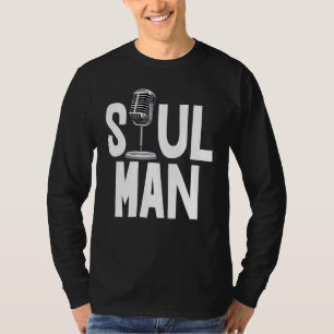 Soul Man on Air T-Shirt Karaoke Mike T-Shirts Mike