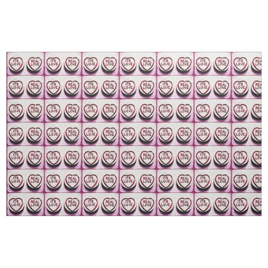 Soul Mate Candy Heart Stoff (Fat Quarter (45,7 x 55,9 cm))