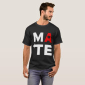 Soul Mate Seelenverwandte Herz Valentinstag Matchi T-Shirt (Vorne ganz)