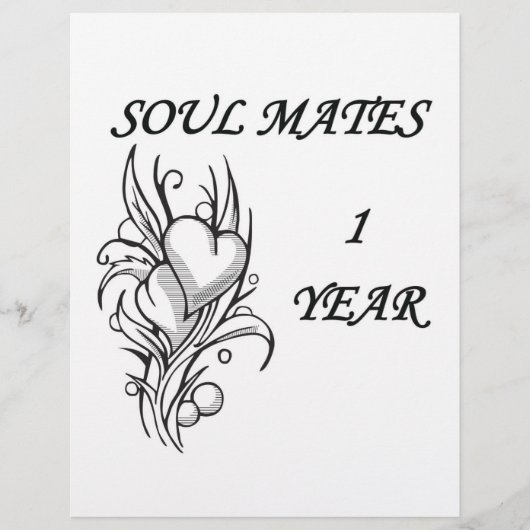 SOUL MATES 1 JAHR (Vorderseite)