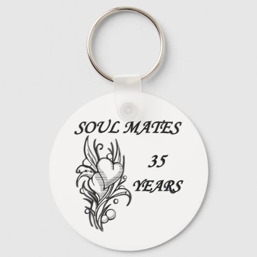 SOUL MATES 35 Jahre Schlüsselanhänger (Vorderseite)