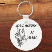 SOUL MATES 35 Jahre Schlüsselanhänger (Vorderseite)