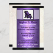 Soul Mates Dragon Hochzeitseinladungen Einladung (Vorne/Hinten)