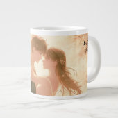 Soul Mates Forever Jumbo-Tasse (Vorderseite Rechts)