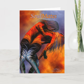 Soul Mates Grußkarte Karte