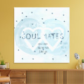 Soul Mates Leinwanddruck (Insitu (Wohnzimmer))