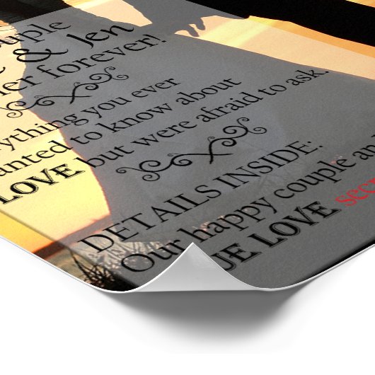 Soul Mates Magazine Cover Poster (Ecke)