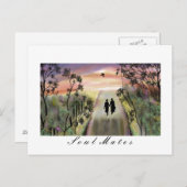 "Soul Mates"Postcard* Postkarte (Vorne/Hinten)