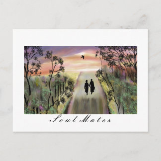 "Soul Mates"Postcard* Postkarte